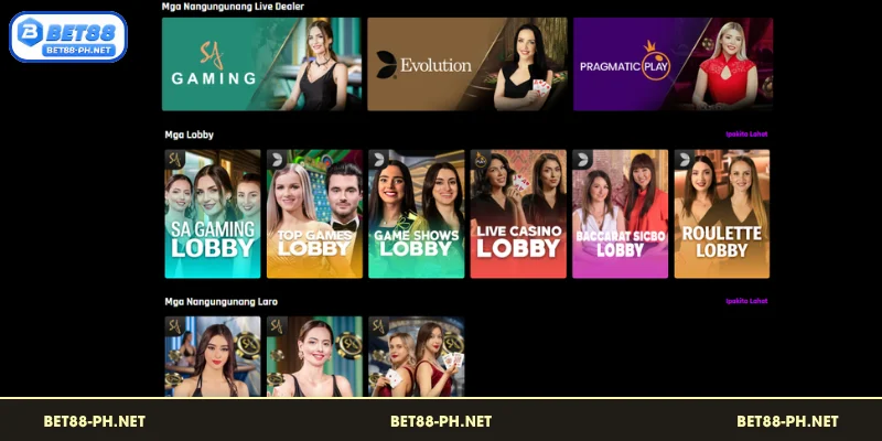 Ang Patuloy na Pagtaas ng Kasikatan ng Live Casino ng BET88