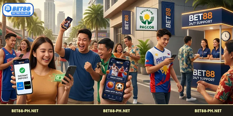 Mga dahilan ng patuloy na pagtangkilik ng mga Pinoy sa BET88