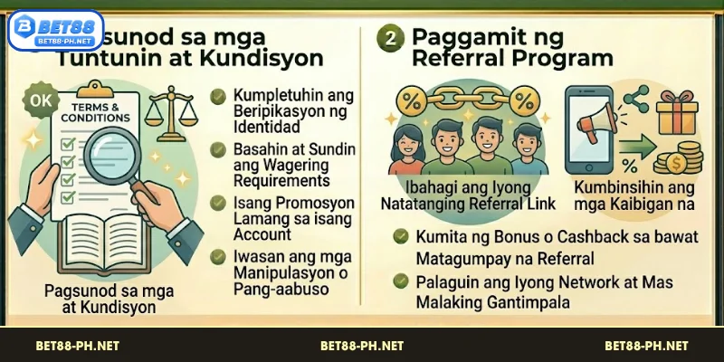 Mga Paraan upang Masulit ang Mga Promosyon BET88